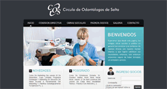 Desktop Screenshot of odontologosalta.com.ar